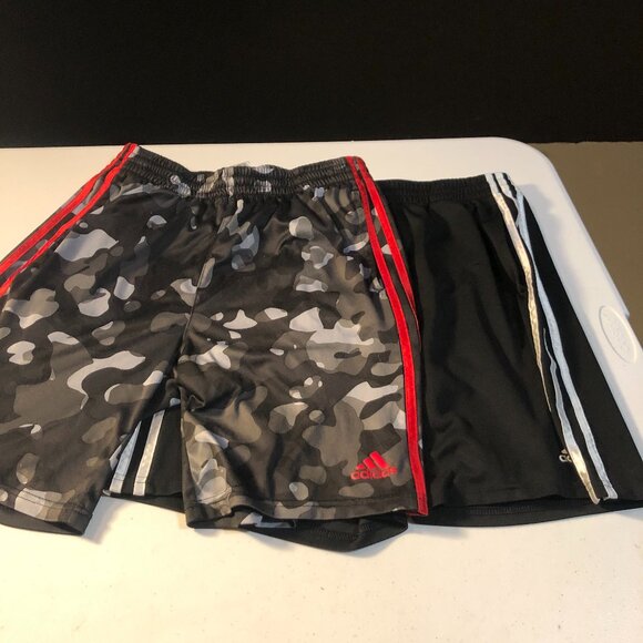 Boys Adidas Shorts with drawstring, 2 pair bundle, Size XL - Picture 1 of 12